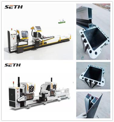 scie à double tête cnc pour profilé en aluminium