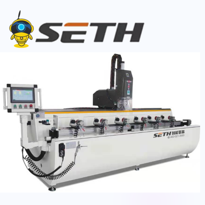 3+1 axis CNC drilling and milling machine