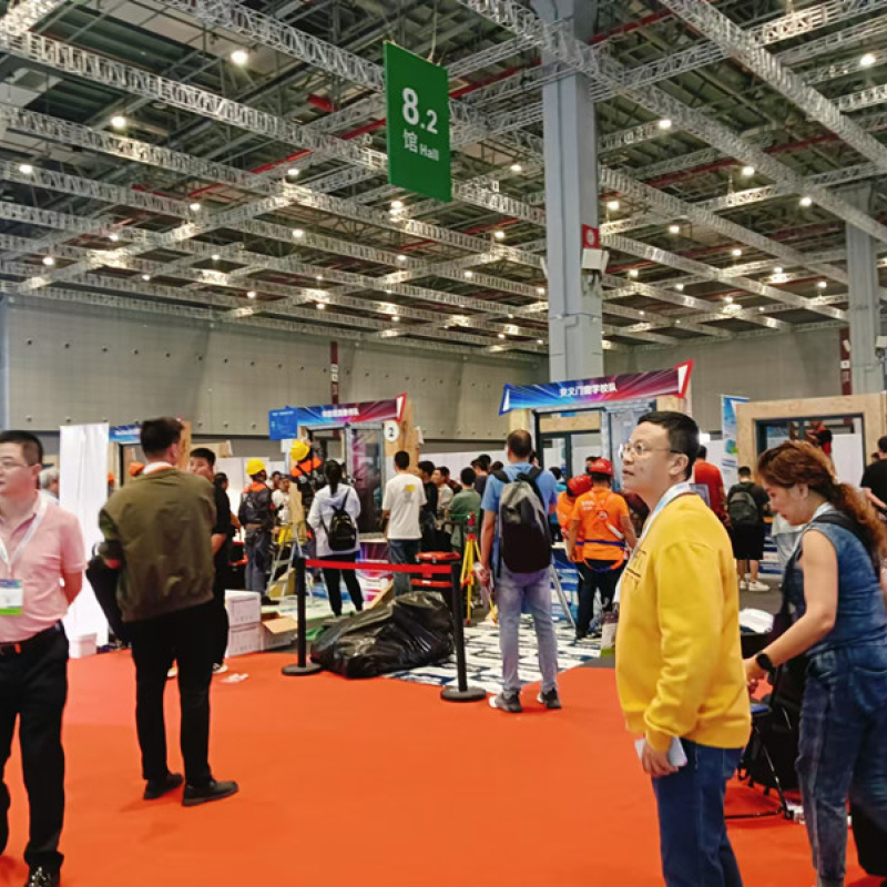 window door curtain wall machinery exhibition