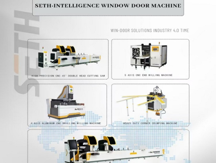 ligne de production de fabrication de portes Windwo