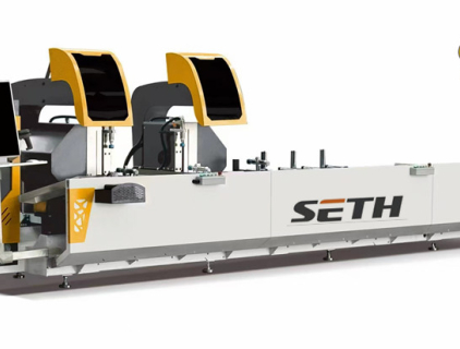 Machine à fenêtres, machines à murs-rideaux en aluminium, machines de fabrication de portes-fenêtres