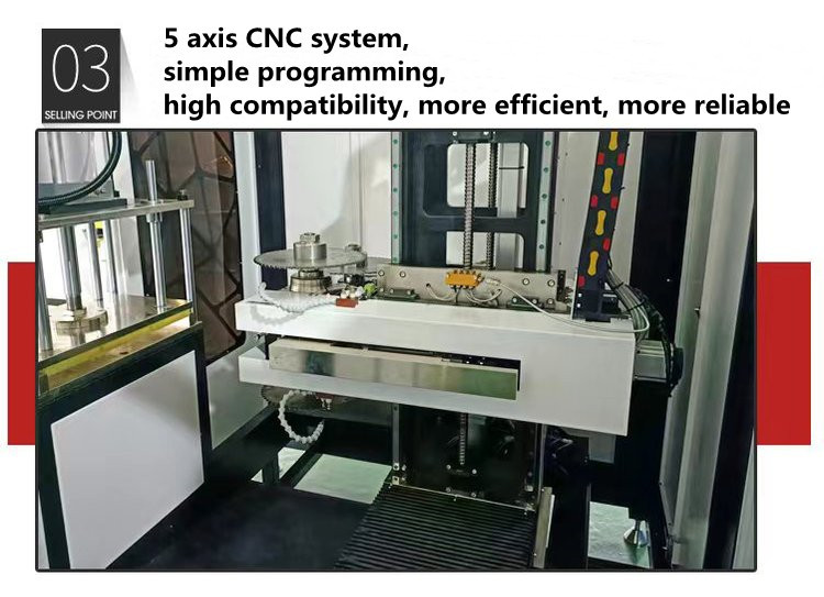 Fraiseuse CNC à cinq axes pour profilés en aluminium